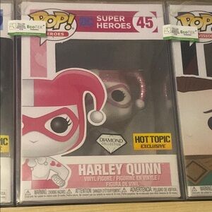 Funko Pink and White Harley Quinn Action Figure